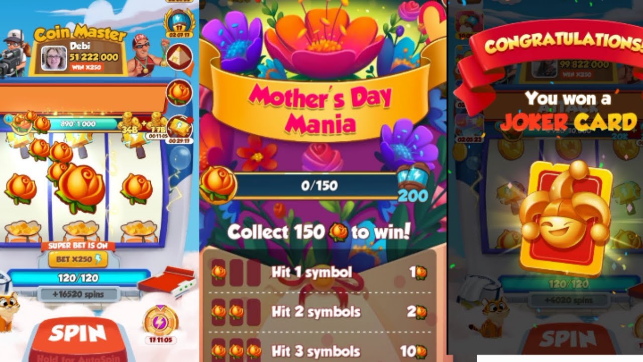 Coin Master Mothers Day Mania Event Guide and Tips